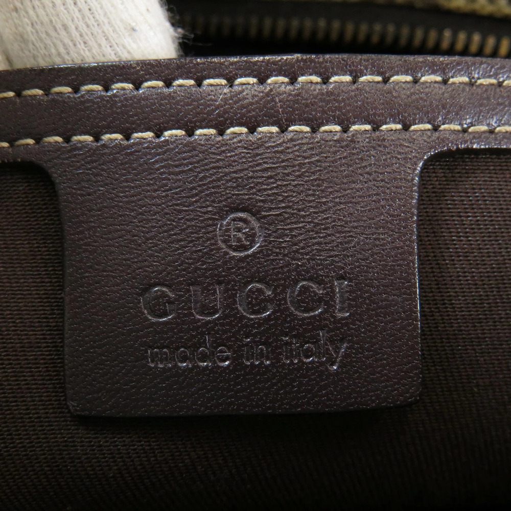 Gucci Bag Supreme Tote Shoulder Brown GG - Picture 6 of 10